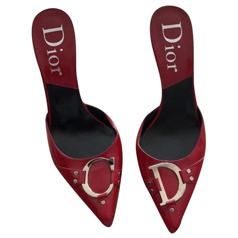 vintage dior mules